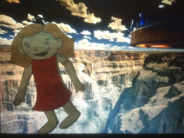 Adeline a Grand Canyon