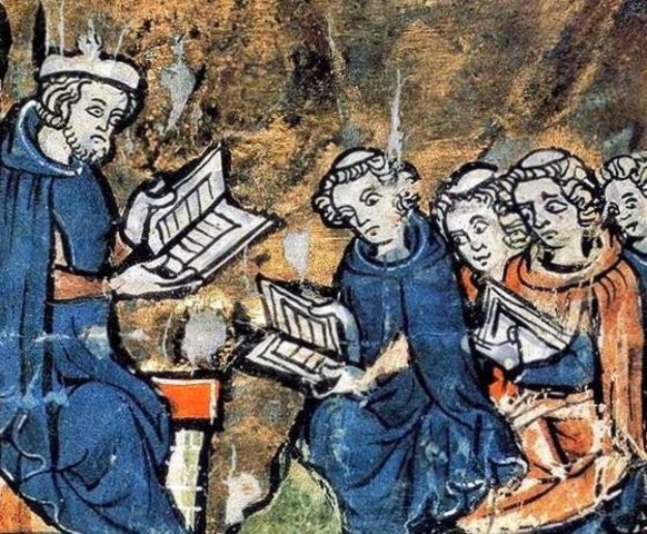 La Educación de los jóvenes en el monasterio