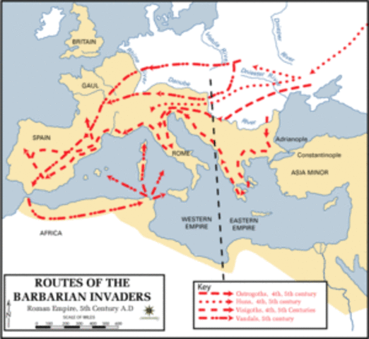 Constantinopla y los Bárbaros