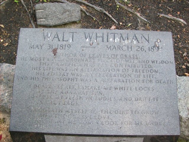 Walt Whitmans death