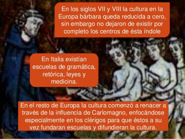 Italia y al enseñanza antigua