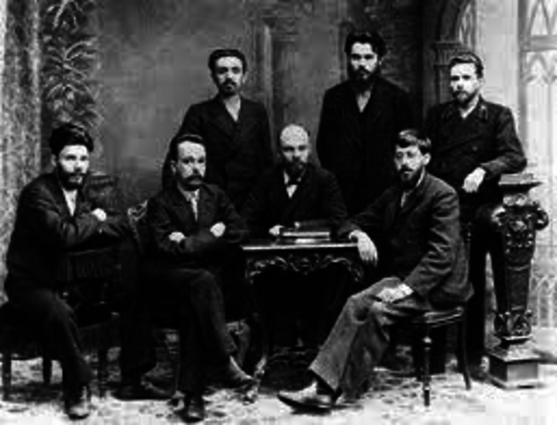 The Russian Social-Democrat Labor Party meets