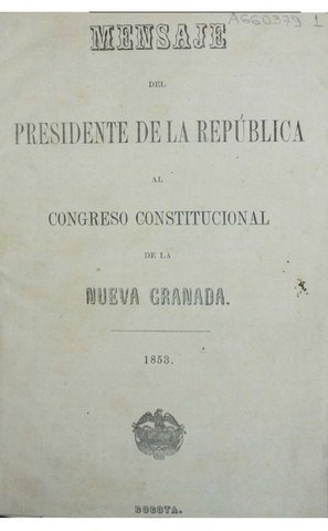 CONSTITUCIÓN DE 1853