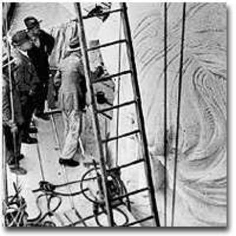 Carving Begins on Stone Mountain