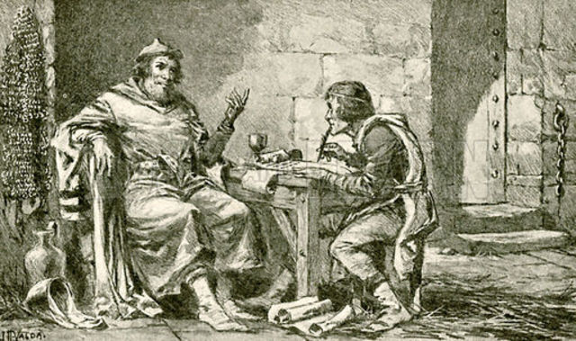 Marco Polo is released from imprisonment