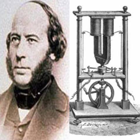 Construcción del primer generador de electricidad