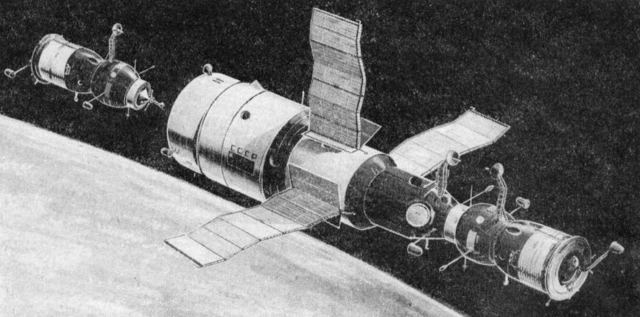 Saljut Feirer seks år i rommet