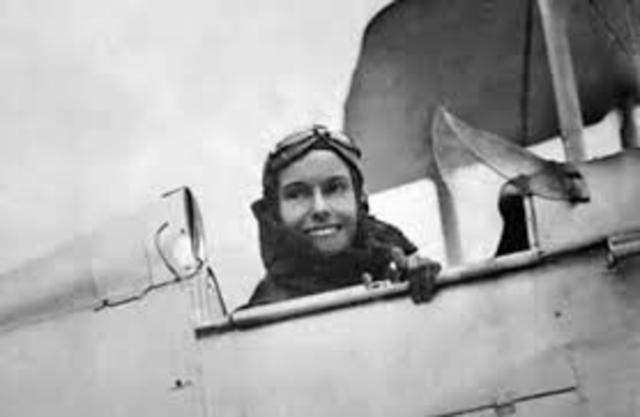 Jean smashed the record from England to Australia