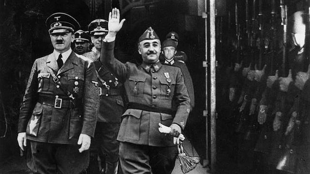 Franco pide ayuda a Hitler,