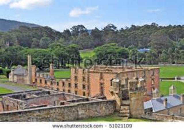 Tasmania becomes Prison plaace for the worst prisoners.