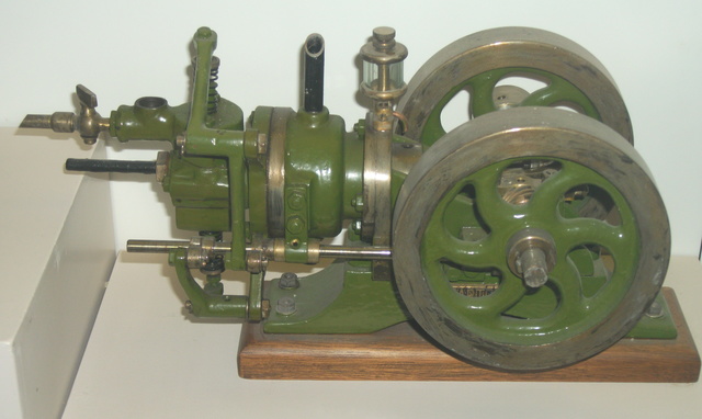 First gasoline engine.