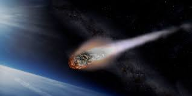 calm comet earth striking fear