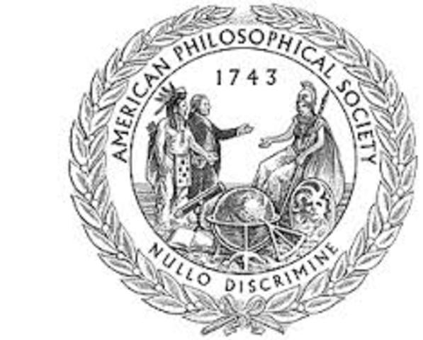 orginizes the American Philosiphcal society