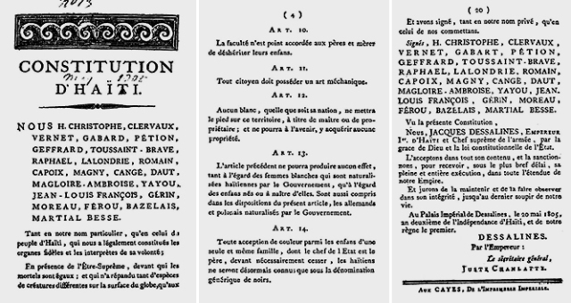 Ratification of Haiti's Constitution
