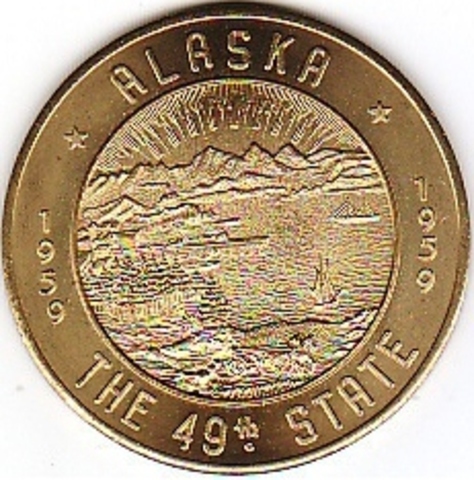Alaska becomes the 49th State