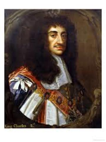 charles II is proclaimed king of england