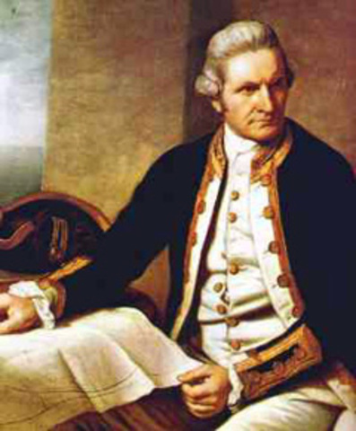 James Cook sailed around Australia.