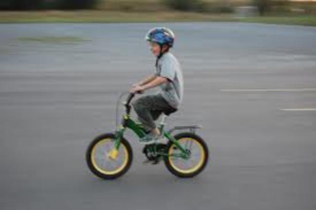 Learned to ride a bicycle