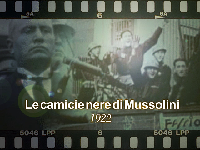 Mussolini al potere in Italia