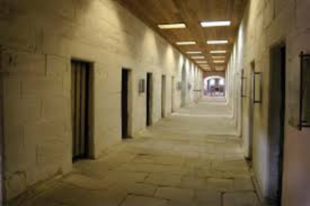 New South Wales started being a penal country.