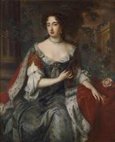 Mary takes the throne