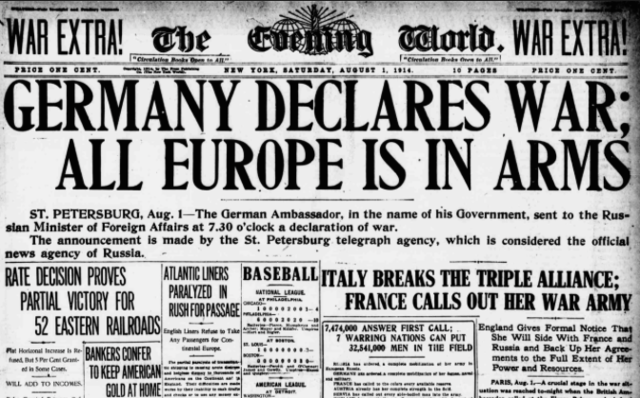 Germany Declares War on France