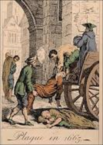 Plague claims more than 68,000 people in London