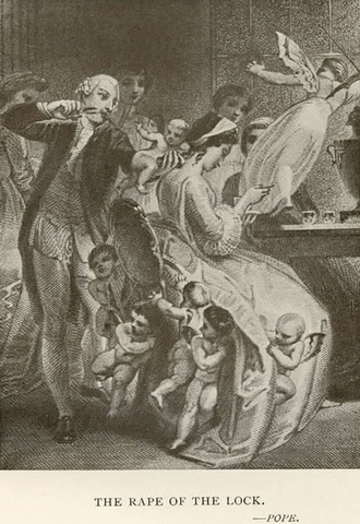 Alexander Pope publishes part of The Rape of the Lock.