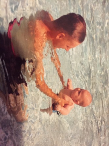 Eric's first time swimming: Trust versus Mistrust