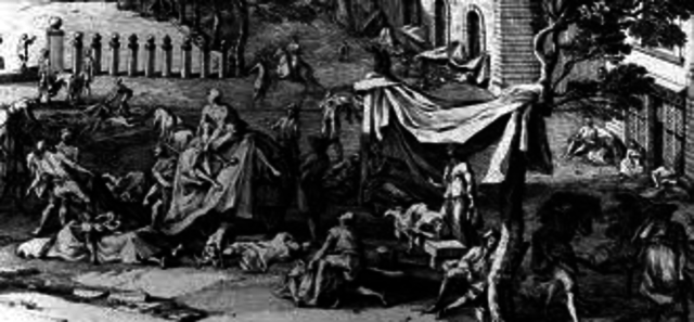 Plague claims more than 68,000 people in London