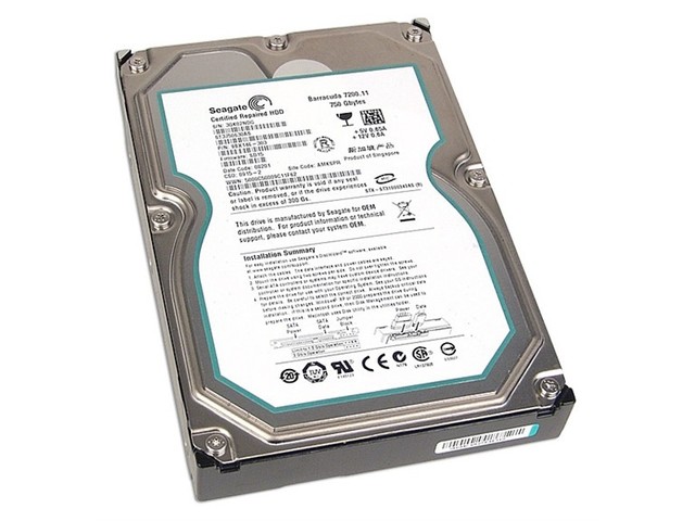 Seagate 750 GB desarrollo en hardware