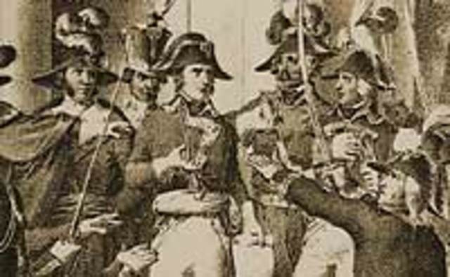 Napolean heads revolutionary government in France