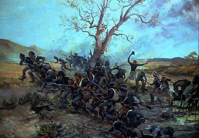 The Battle of Rio San Gabriel