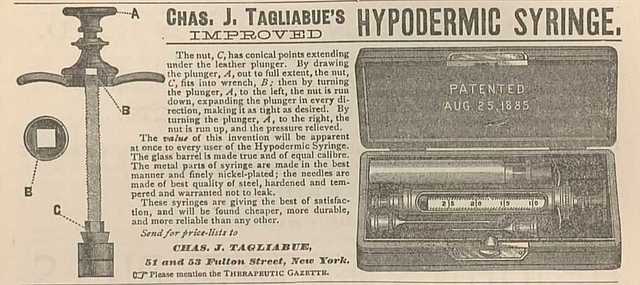 Hypodermic Syringe Developed