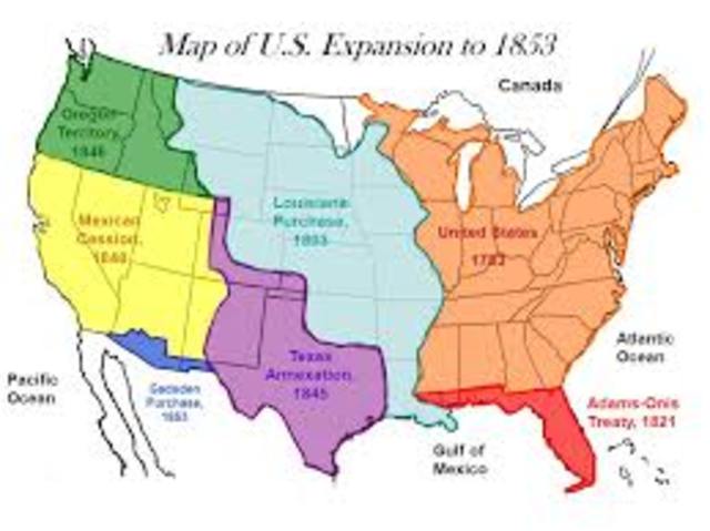 Texas Annexed from Mexico