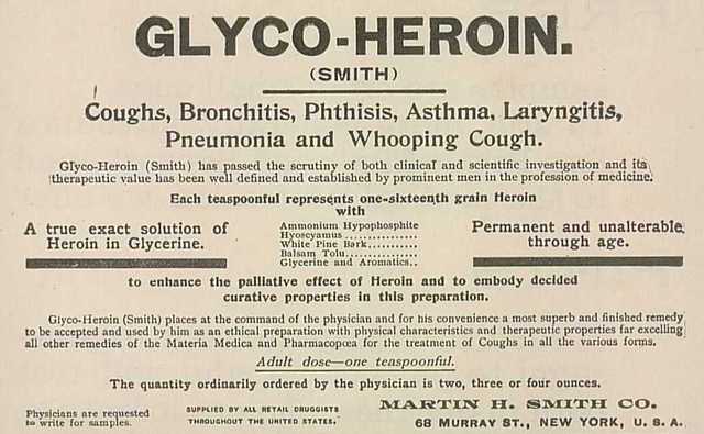 Bayer Introduces Heroin