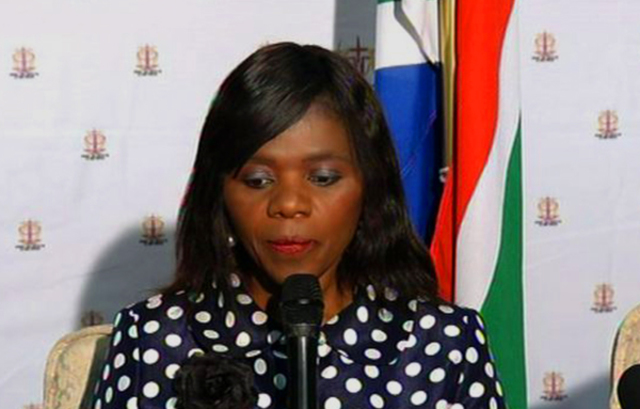 Public Protector briefs press on the leaking of the Nkandla report