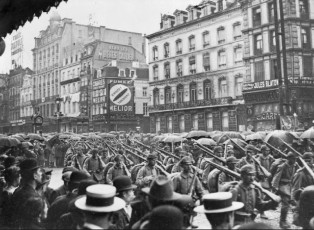 Germany Invades Belgium