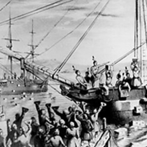 Boston Tea Party.