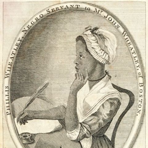 Phillis Wheatley publishes Poems on Various Subject and Religious and Moral.