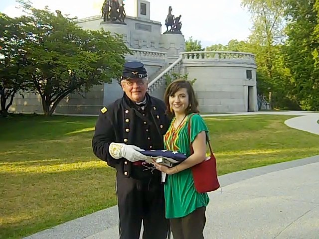 Attended the Lincoln Tomb Ceremony!