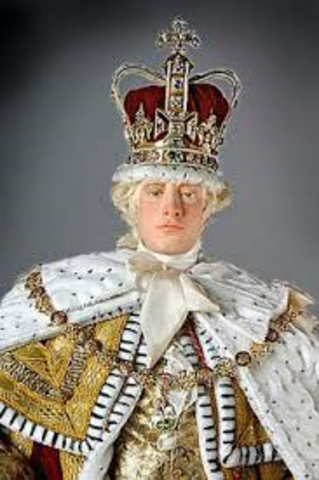 George III is crowned king og England; becomes known as the king who lost the American Colonies