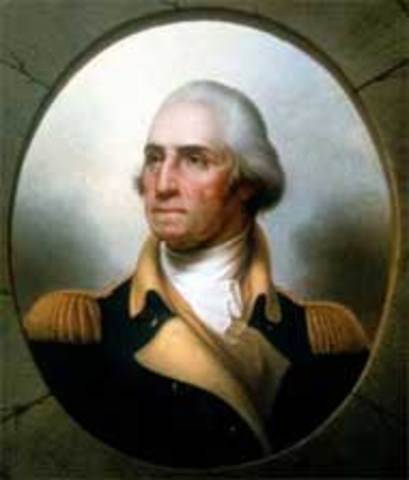 Gerorge Washington becomes president
