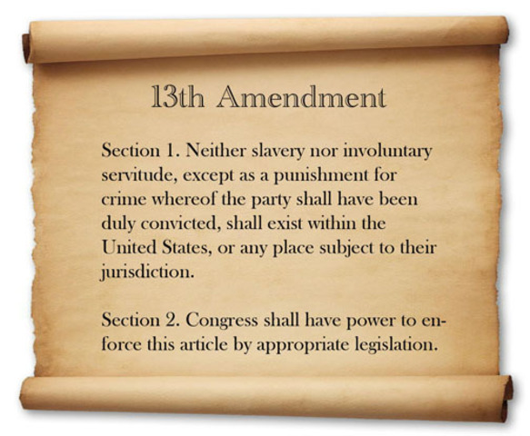 13th Amendment                 Topic 9