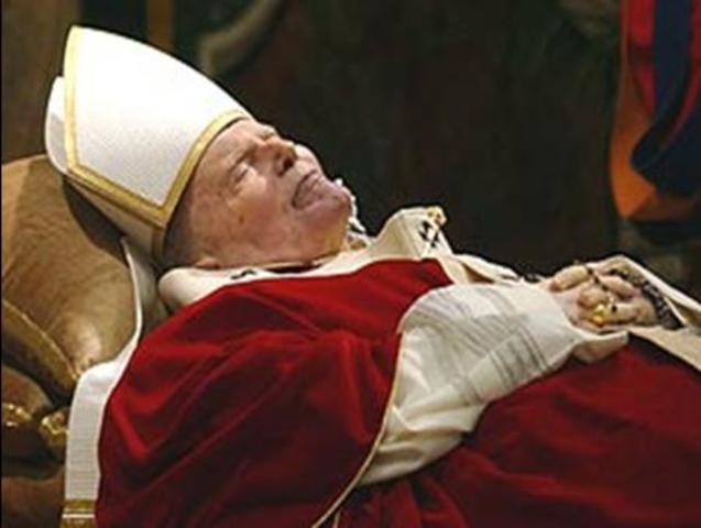 papa joão paulo 2° morreu