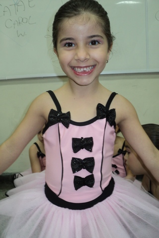 Minha primeira apresentação e balet