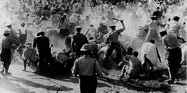 Hindu and Muslim Riots Break Out