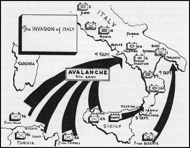 Invasion of Sicily, Italy