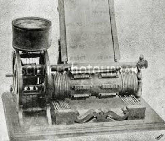 Thomas Edison invented the electronic vote