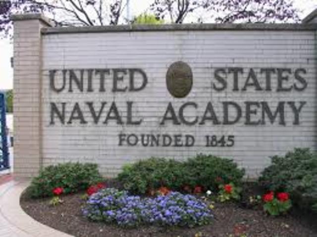 Farnsworth applied to the United States Naval Academy